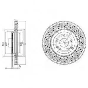 Тормозной диск DR!VE+ DP1010110495