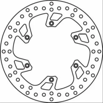 Диск тормозной BREMBO 68B407B8
