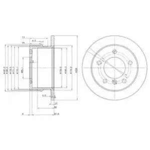 Гальмівний диск DR!VE+ DP1010110143