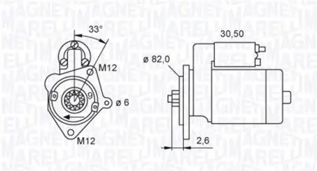 ROZRUSZNIK AUDI MAGNETI MARELLI 063721392010