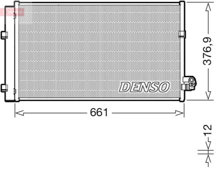 Skraplacz BMW 5 DENSO DCN05106