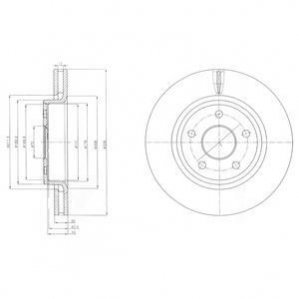 Тормозной диск DR!VE+ DP1010110528