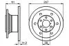 Тормозной диск BOSCH 0986478742 (фото 1)