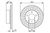 Тормозной диск BOSCH 0986479480 (фото 1)