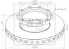 Диск гальмівний PE AUTOMOTIVE 14620400 (фото 2)