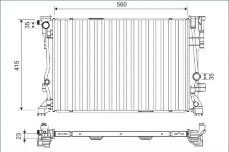 CHLODNICA WODY Valeo 701158