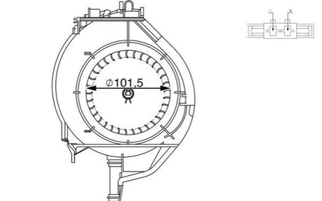 Dmuchawa A6 C6 MAHLE / KNECHT AB266000S