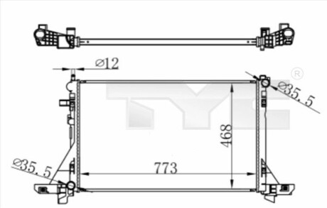 CHLODNICA WODY TYC 7280064