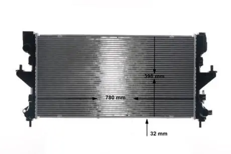 Радіатор охолоджування MAHLE / KNECHT CR2106000S