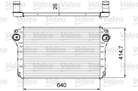 Intercooler.. Valeo 818568 (фото 1)