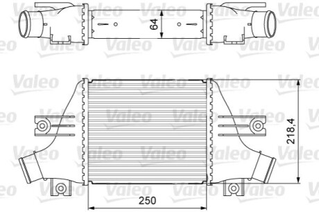 Intercooler.. Valeo 818638 (фото 1)