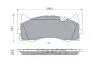 Brake pad set BOSCH 0986424886 (фото 5)