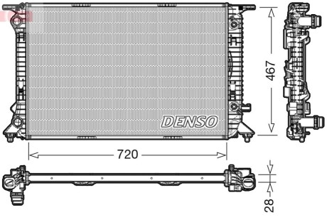 Теплообмінник DENSO DRM02021