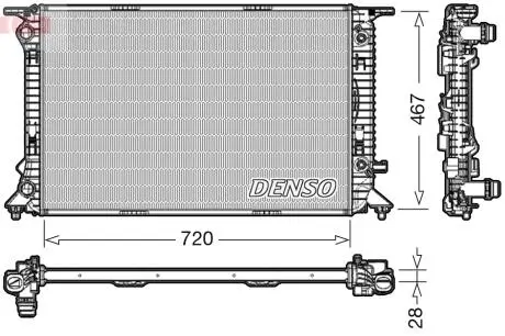 Теплообменник DENSO DRM02021