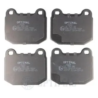 Brake Pad Set Optimal BP09164