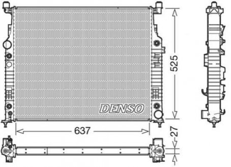 Теплообменник DENSO DRM17056 (фото 1)