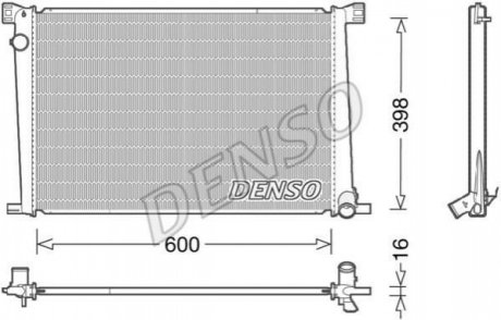 Теплообмінник DENSO DRM05007 (фото 1)