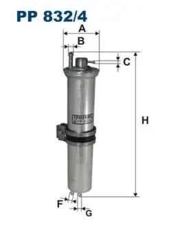 Фильтр топлива FILTRON PP8324