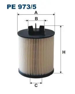 Фiльтр паливний FILTRON PE9735