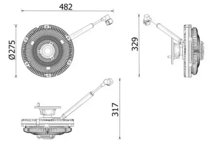 Автозапчасть MAHLE / KNECHT CFC269000P