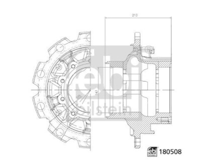 Автозапчасть FEBI BILSTEIN 180508