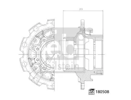 Автозапчасть FEBI BILSTEIN 180508