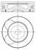 Поршень Citroen C5 III/Peugeot 508 2.2 HDi 10- (85.00mm/STD) MAHLE / KNECHT 039PI00128000 (фото 1)