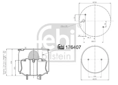 Автозапчасть FEBI BILSTEIN 176407
