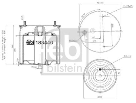 Автозапчасть FEBI BILSTEIN 183440