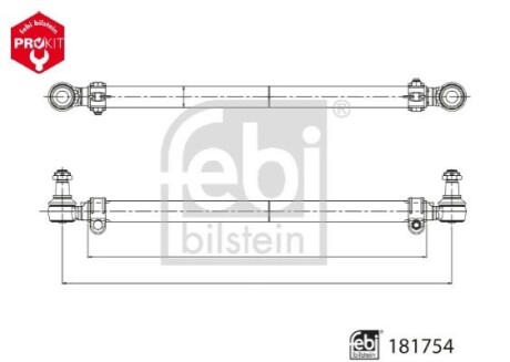 Автозапчасть FEBI BILSTEIN 181754