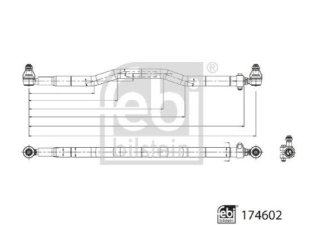 Автозапчасть FEBI BILSTEIN 174602