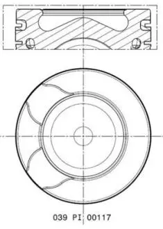 Автозапчасть MAHLE / KNECHT 039PI00117000