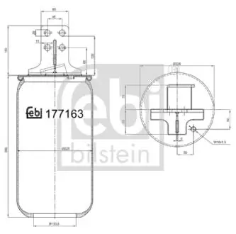 Автозапчасть FEBI BILSTEIN 177163