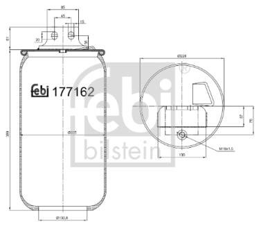 Автозапчасть FEBI BILSTEIN 177162