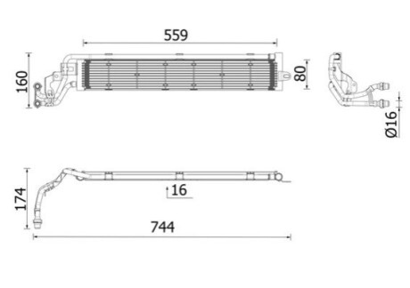 Автозапчасть MAHLE / KNECHT CR2697000P