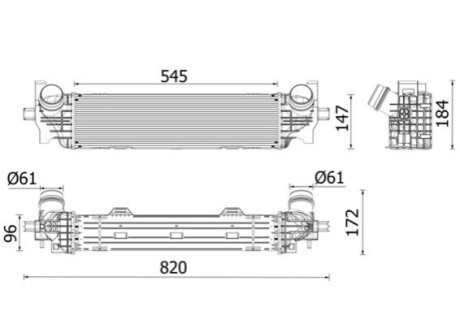 Автозапчасть MAHLE / KNECHT CI660000P