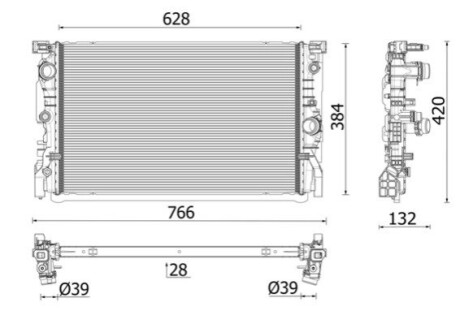 Автозапчасть MAHLE / KNECHT CR2635000P