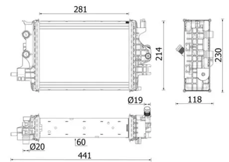 Автозапчасть MAHLE / KNECHT CR2634000P