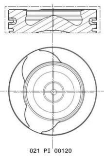 Автозапчасть MAHLE / KNECHT 021PI00120002