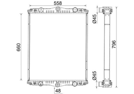 Автозапчасть MAHLE / KNECHT CR2583001S