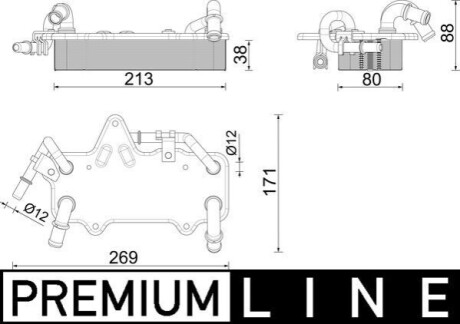 Автозапчасть MAHLE / KNECHT CLC283000P