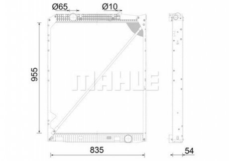 Автозапчасть MAHLE / KNECHT CR670001S