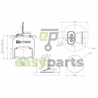 Автозапчасть FEBI BILSTEIN 170805