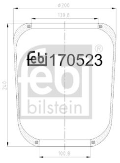 Автозапчасть FEBI BILSTEIN 170523