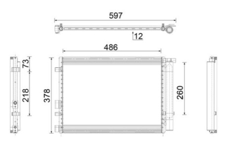 Автозапчасть MAHLE / KNECHT AC916000P