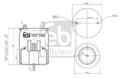 Автозапчасть FEBI BILSTEIN 107169