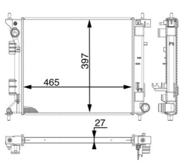 Автозапчасть MAHLE / KNECHT CR1980000P