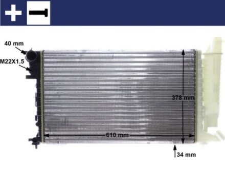 Автозапчасть MAHLE / KNECHT CR481000S