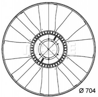 Автозапчасть MAHLE / KNECHT CFW9000P