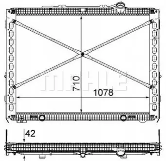 Автозапчасть MAHLE / KNECHT CR2097000P